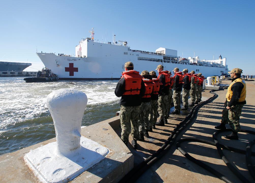 Cuomo: Floating hospital being sent to New York City harbor