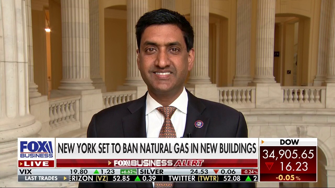 Rep. Rho Khanna, D-Calif., calls on oil companies to end stock buybacks and use profits to cushion gas prices on 'Cavuto: Coast to Coast.'