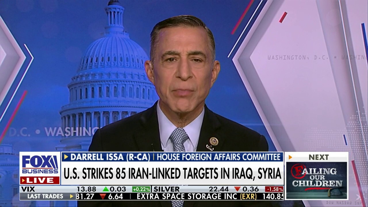 Biden, Blinken are 'escalating' with Iran by 'slowly tit for tatting': Rep. Darrell Issa