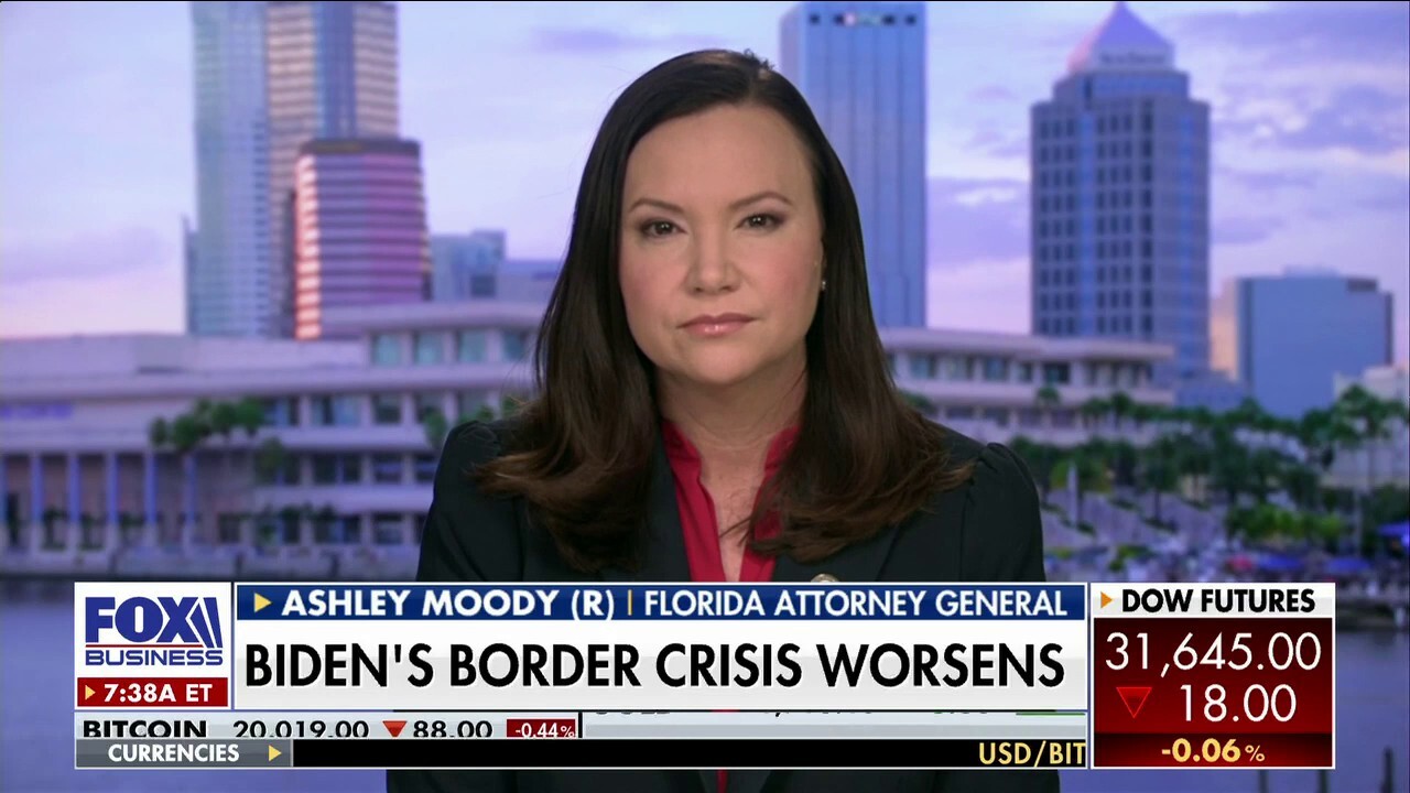 Florida Attorney General Ashley Moody slams the Biden administration for their mishandling and deception of America’s border crisis on ‘Mornings with Maria.’ 