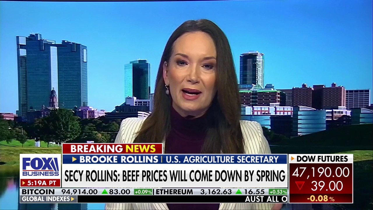 Agriculture Secretary Brooke Rollins joins ‘Mornings with Maria’ to discuss soaring meat prices, China’s stalled soybean deals and a massive SNAP fraud crackdown shaking Washington.