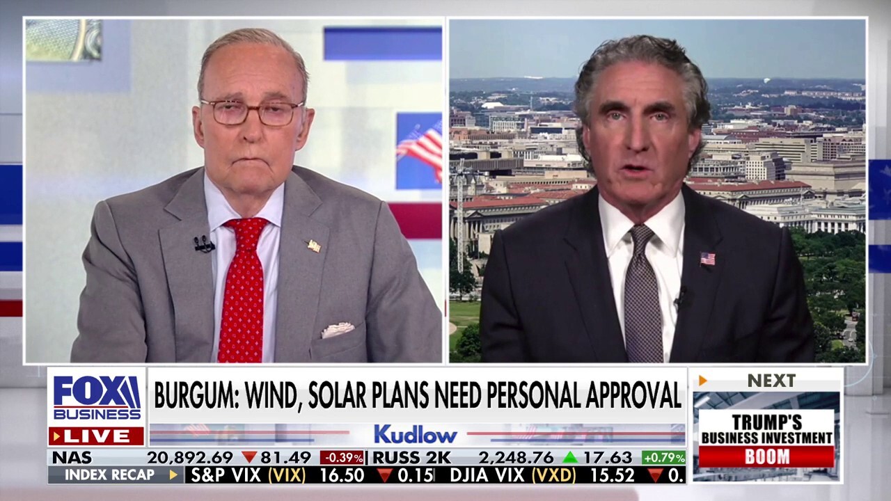 Solar energy is prone to this ‘catastrophic’ failure every day, says Interior secretary