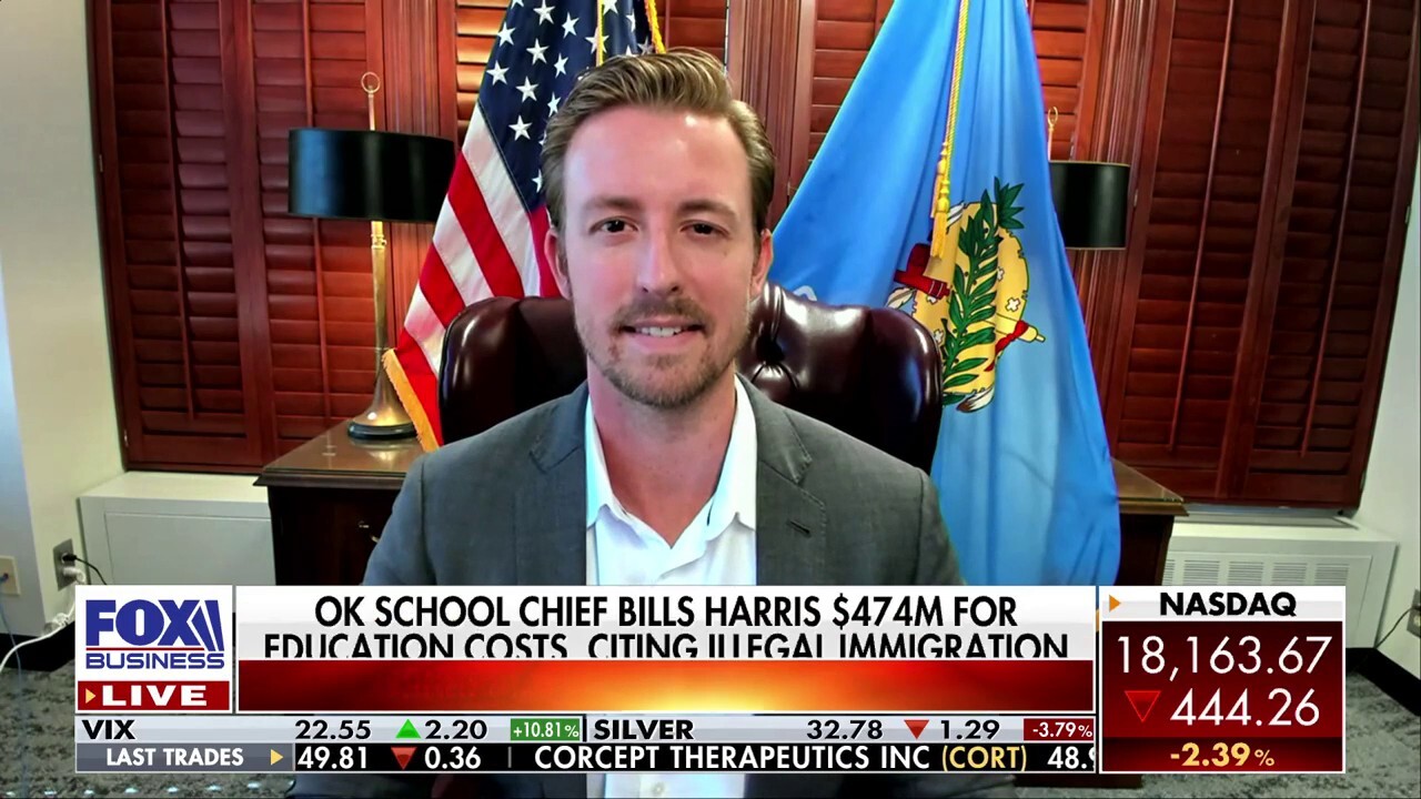 Kamala Harris done everything the teachers unions have told her to do: Oklahoma State Superintendent Ryan Walters 