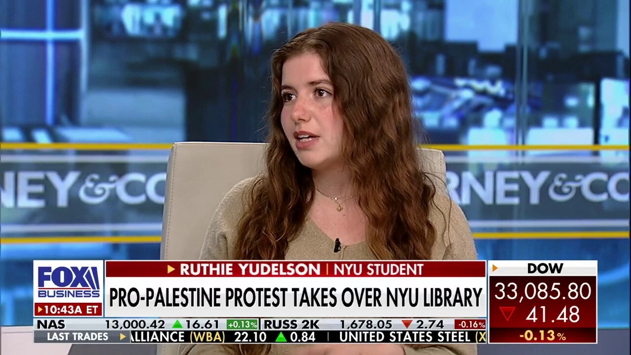 New York University student Ruthie Yudelson discusses the Jewish student population's resiliency while facing antisemitism on campus.