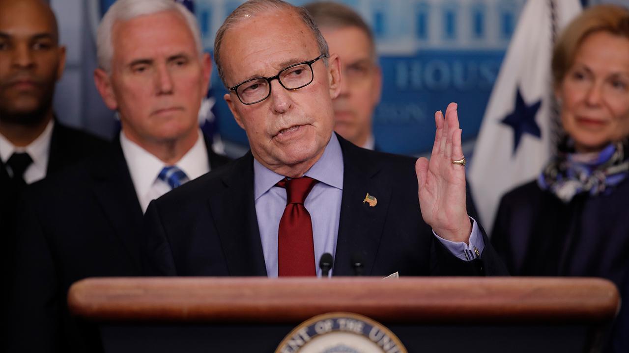 Kudlow on coronavirus: We'll do whatever it takes