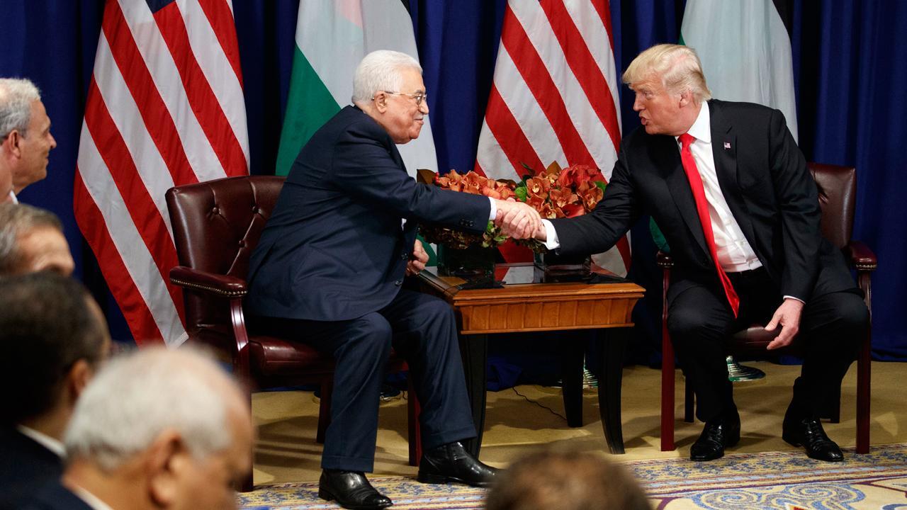 Trump optimistic over Israeli-Palestinian peace deal