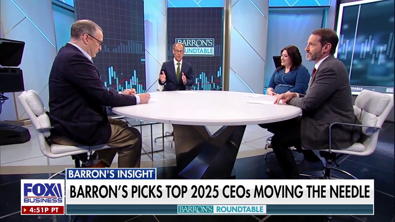 Barron’s lists the top CEOs of 2025