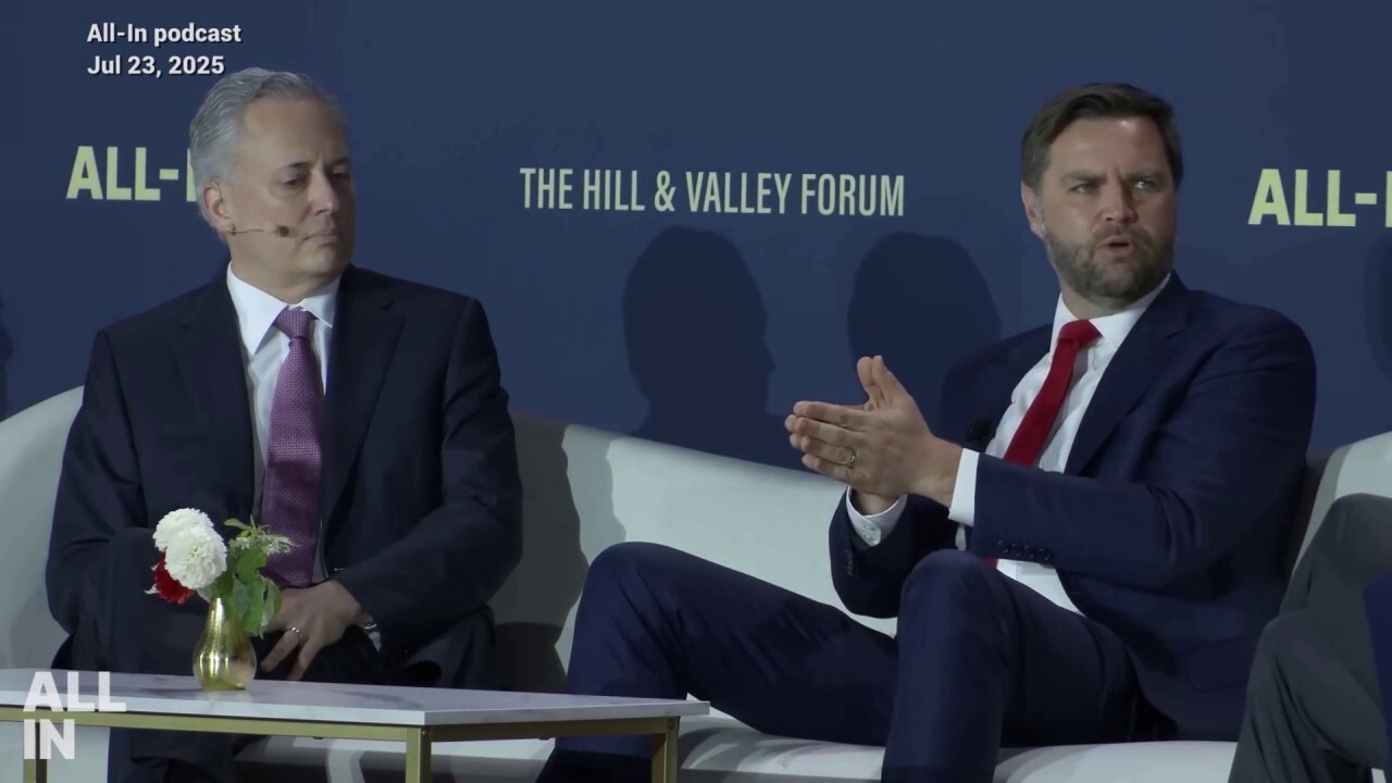 At the 'Winning the AI Race' summit, JD Vance questioned how tech companies can claim worker shortages while firing Americans and then hiring foreign labor.