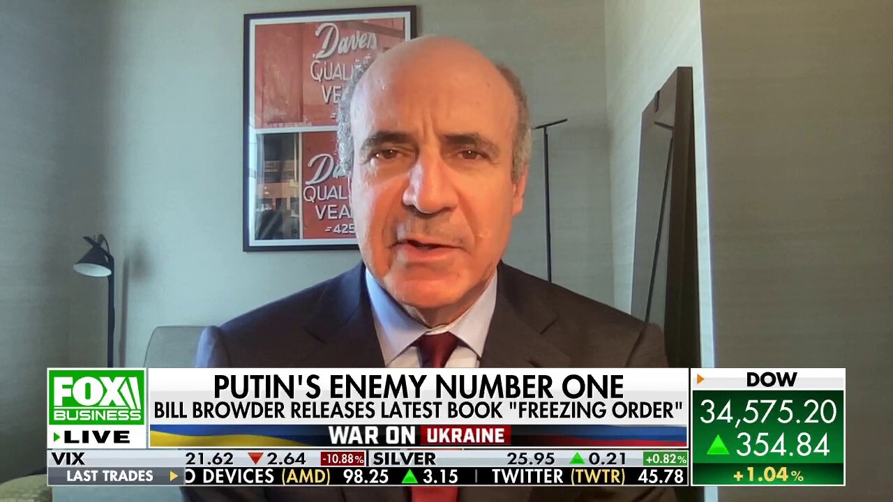 Bill Browder: Putin stole 'hundreds of billions' from the Russian people