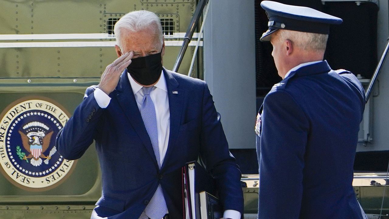 Biden Arrives At Dover Air Force Base To Meet The Remains Of Service ...