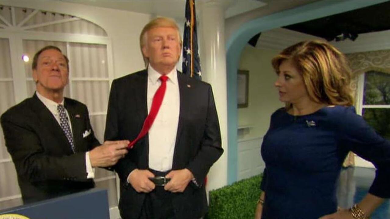 Madame Tussauds unveils new Trump sculpture