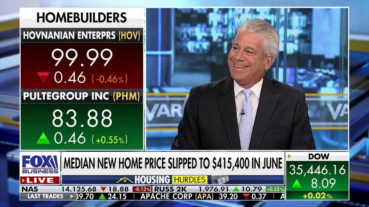 Macro Trends Advisors founding partner Mitch Roschelle joined ‘Varney & Co.’ to discuss June’s new home sales data and its expected impact on the U.S. economy. 