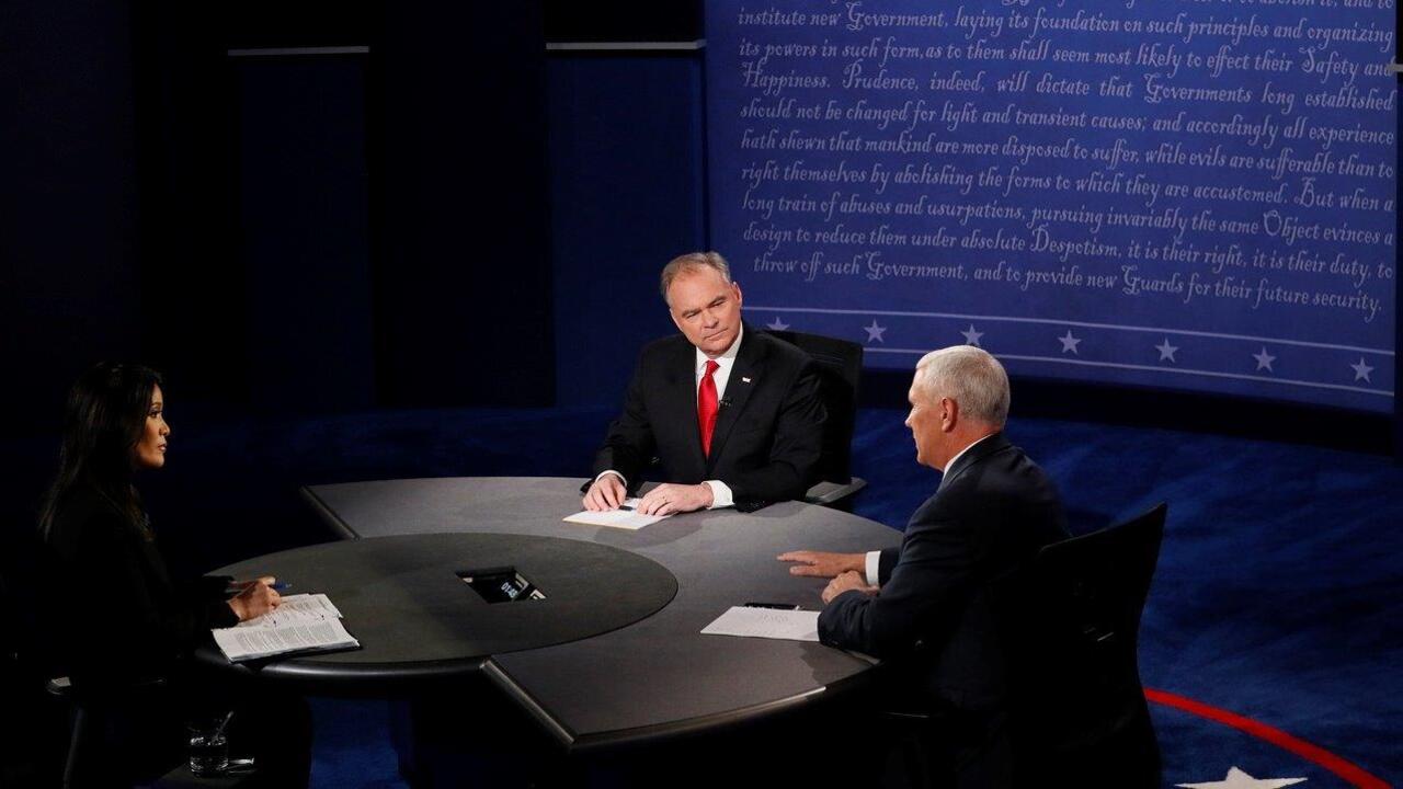 Did the vice presidential debate have an impact on voters?