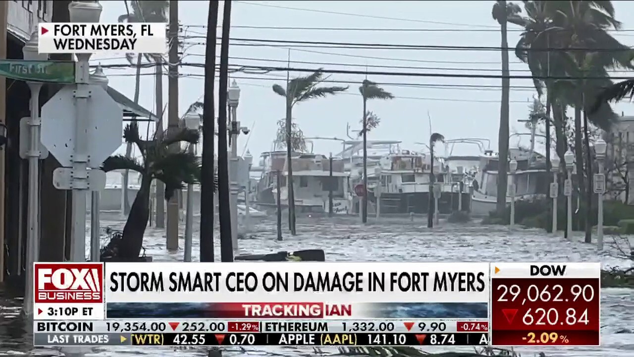 Storm Smart CEO Scot Burris assesses damage Hurricane Ian caused to Florida