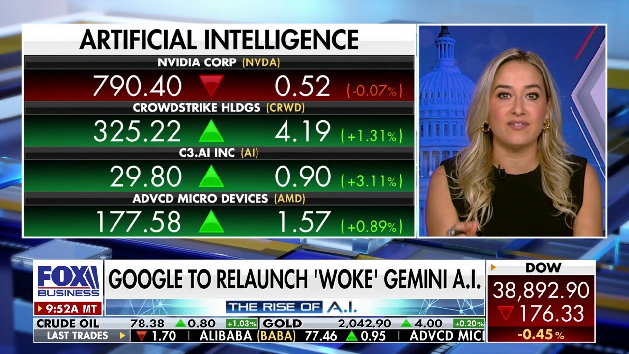 Heritage Foundation director of the tech policy center Kara Frederick discusses Google's plan to relaunch its AI image generator tool on 'Varney & Co.'