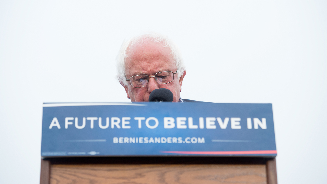 Will Sanders end his presidential bid?