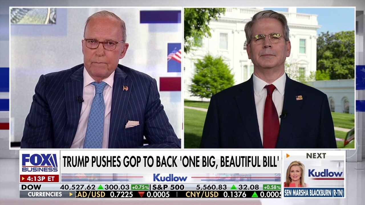 Treasury Secretary Scott Bessent discusses the possibility of a trade deal and bringing back manufacturing to the country on ‘Kudlow.’