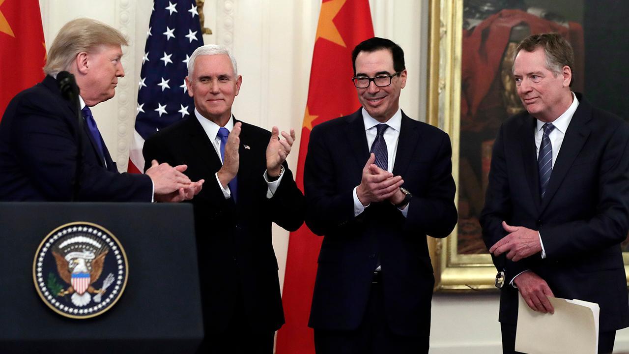 Mike Pence: 'Phase 1' trade deal marks new economic relationship with China