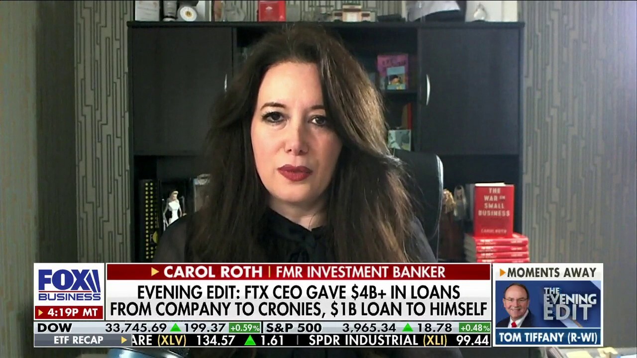 Carol Roth on Dems' ties to FTX CEO: This is 'really concerning'