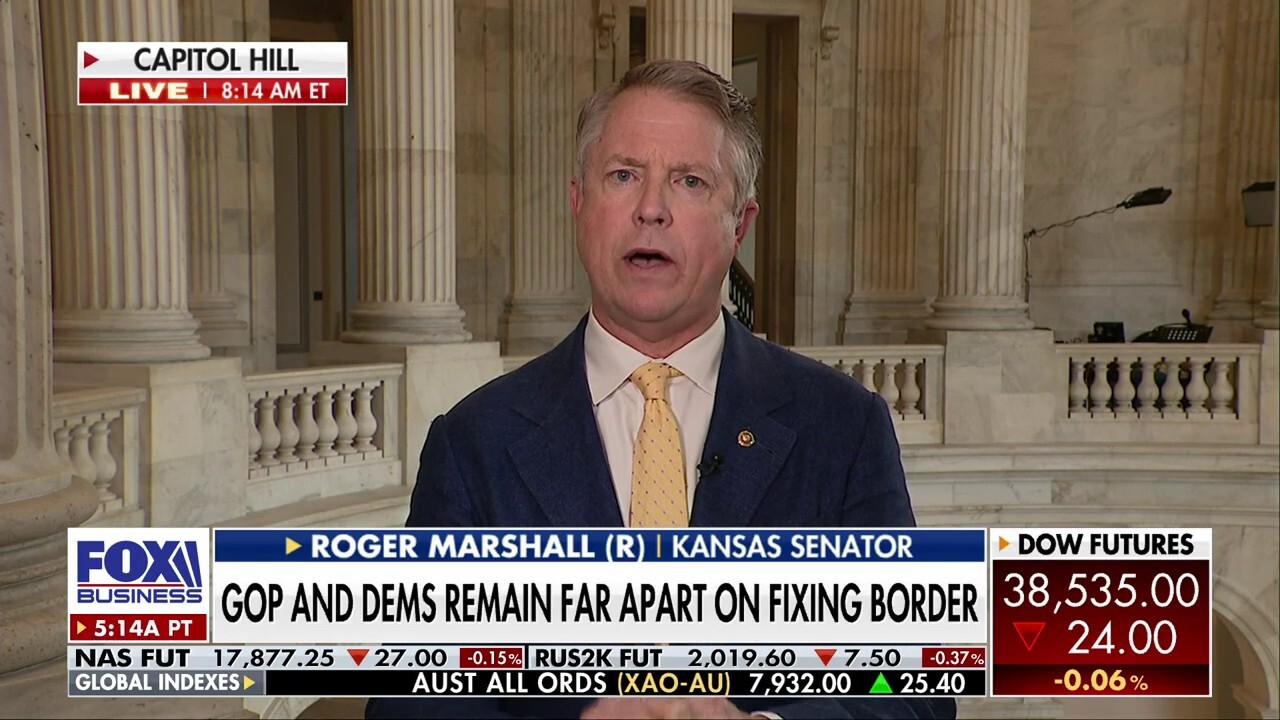 Biden's open border is a 'political gesture': Sen. Roger Marshall