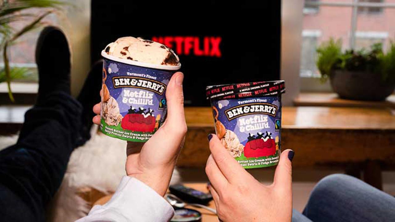 Ben & Jerry's releases 'Netflix and Chill'd' ice cream flavor