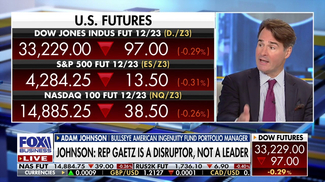 Markets going down because 'Washington is headless': Adam Johnson