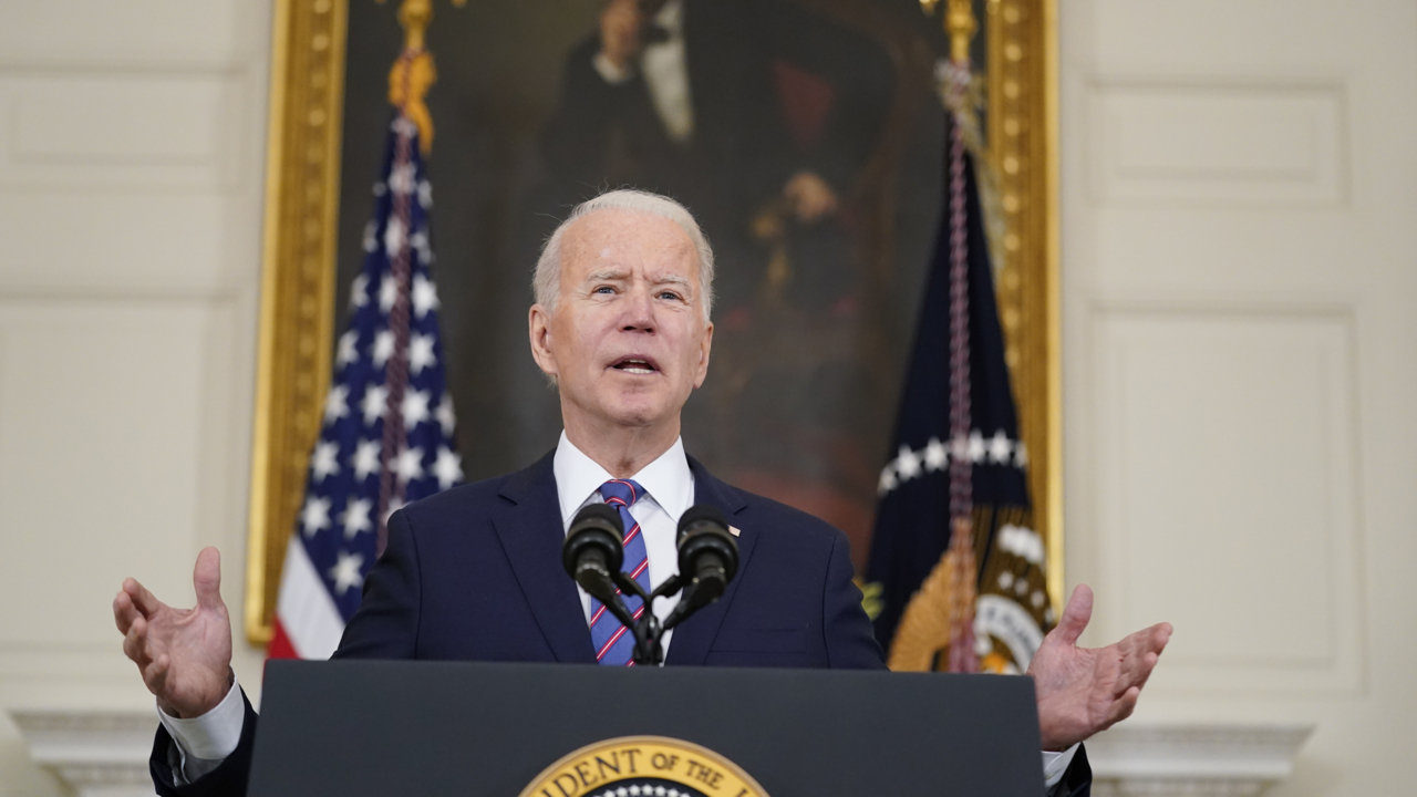 President Biden made remarks on the March jobs report, economy and the COVID pandemic on Friday. FOX Business' Jackie DeAngelis with more.
