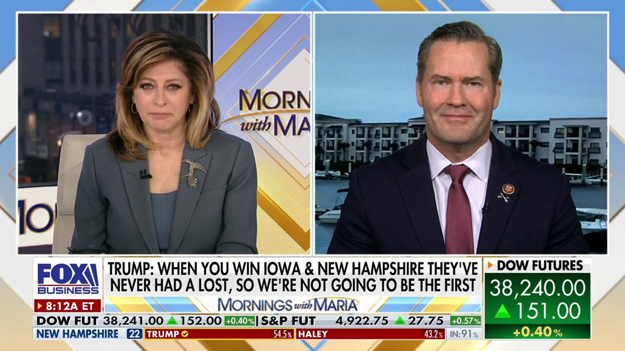 People aren't enthusiastic about Joe Biden: Rep. Michael Waltz