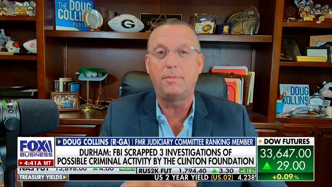 Top levels of the FBI need a 'shake up': Doug Collins