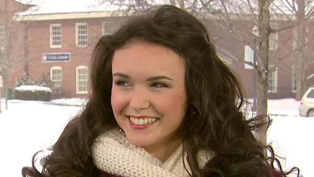 Miss America's Outstanding Teen wants debt answers on campaign trail