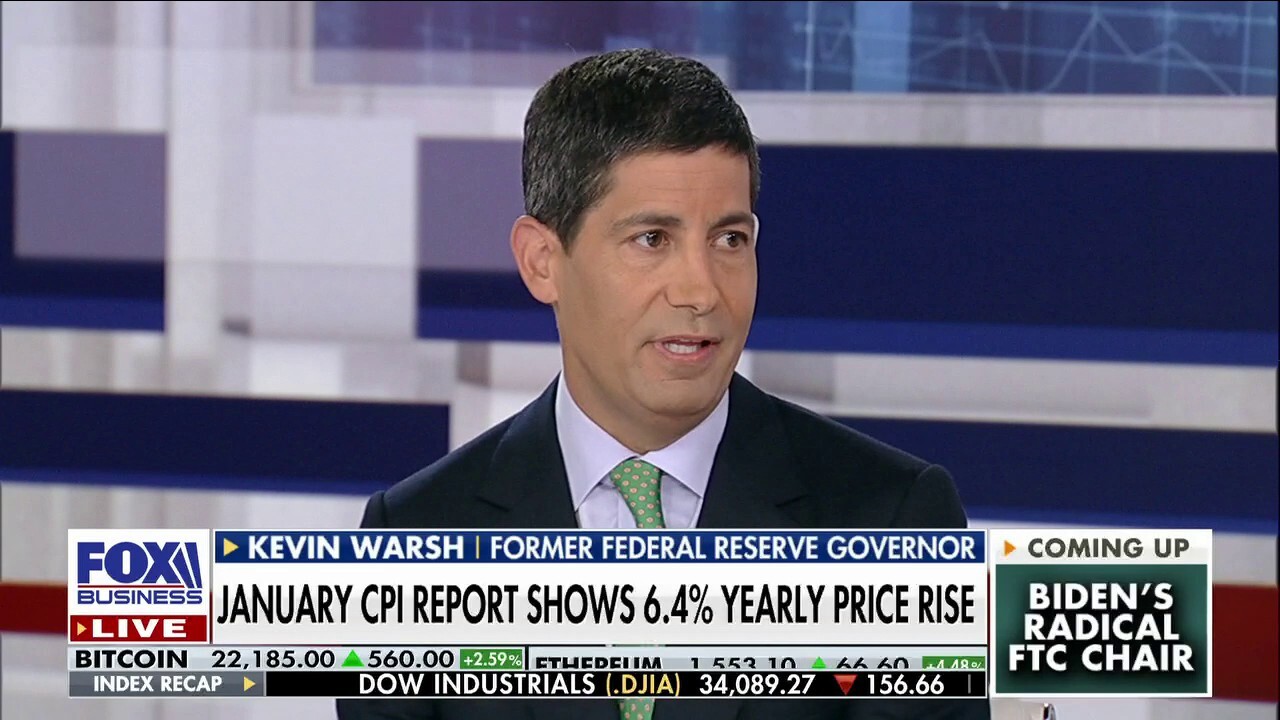 Former Federal Reserve governor Kevin Warsh on the latest inflation numbers released this morning on 'Kudlow.'