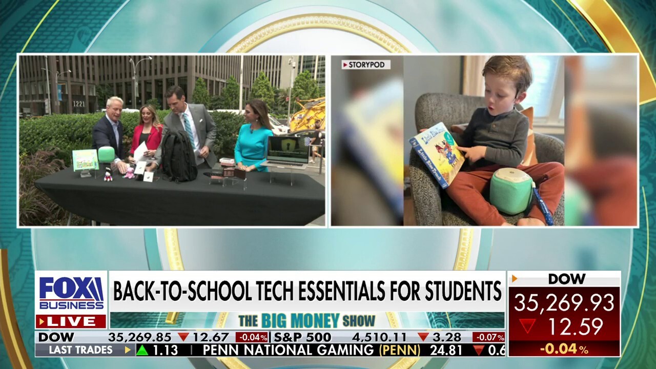 FOX Business' Kurt 'The Cyber Guy' Knutsson unveils cool back-to-school items on 'The Big Money Show.'