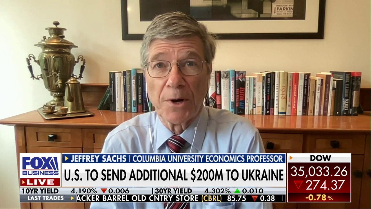 Ukraine war will likely end in a 'negotiated outcome': Jeffrey Sachs