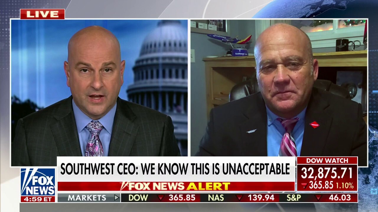 Southwest Airlines Pilots Association president Casey Murray shares his apology for and reasoning behind Southwest’s massive flight cancellations on 'Your World.'