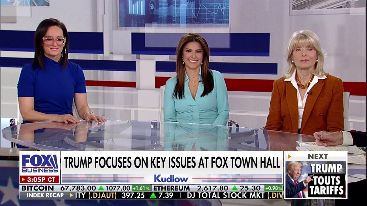 'Kudlow' panelists Liz Peek, Rachel Campos-Duffy and Kennedy evaluate how former President Trump and Vice President Kamala Harris are performing.