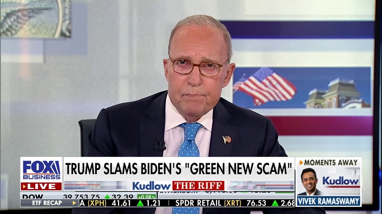 FOX Business host Larry Kudlow gives his take on who will top the 2024 Democratic ticket on ‘Kudlow.’