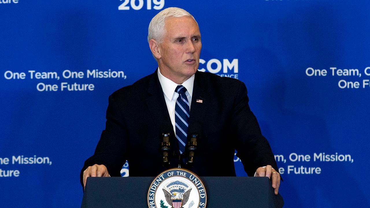 Mike Pence: We hope Maduro will accept a peaceful transition of power in Venezuela