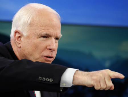 Sen. John McCain on proposed military cuts, Ukraine
