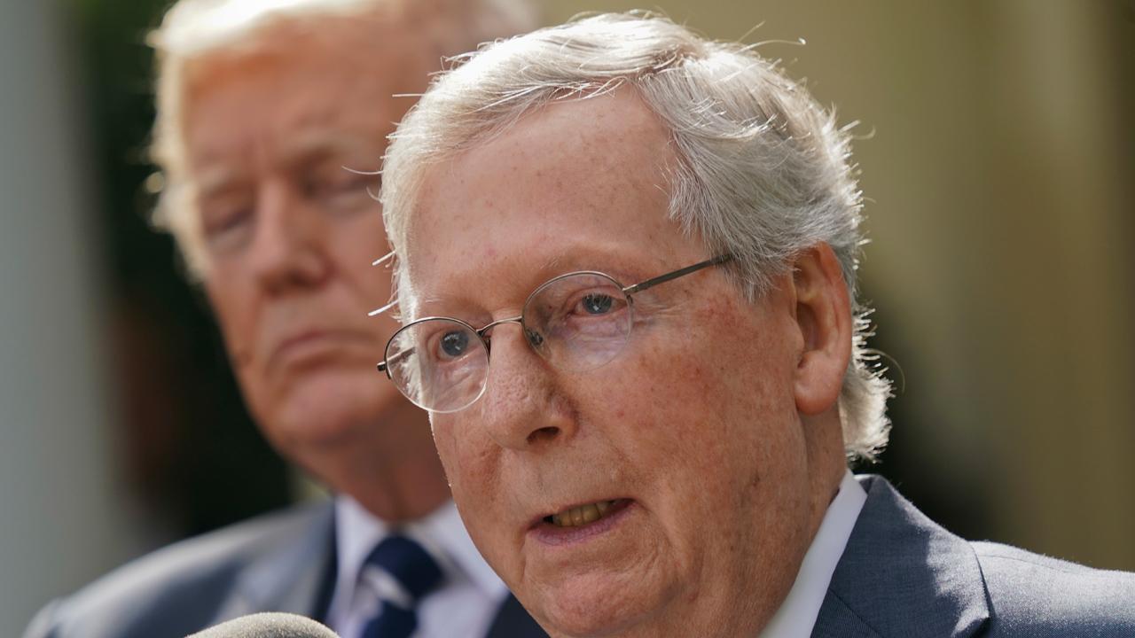 Trump takes on the swamp and meets with McConnell 