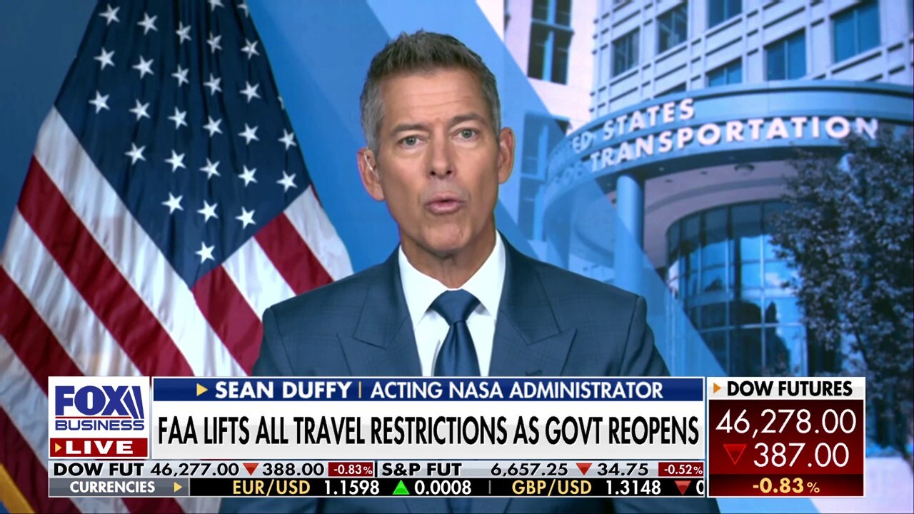 Transportation Secretary Sean Duffy joins ‘Mornings with Maria’ to discuss the FAA’s swift recovery after the longest government shutdown in U.S. history and warns that air travel chaos exposed major risks to America’s aviation system.