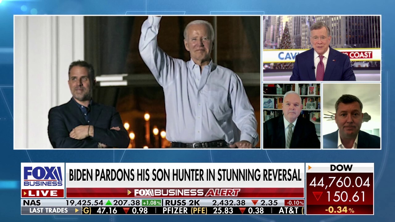 Wall Street Journal editorial board member Bill McGurn and former Pennsylvania Congressman Patrick Murphy react to President Biden absolving Hunter of his crimes on Cavuto: Coast to Coast.