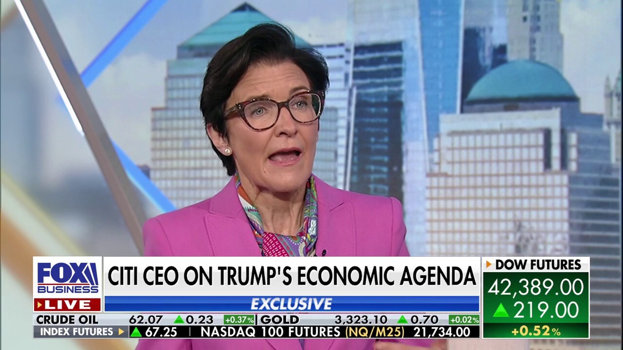 Citigroup CEO Jane Fraser discusses President Donald Trump's economic agenda, global markets, technological advancements in banking and optimism for the American entrepreneur in an exclusive interview on 'Mornings with Maria.'