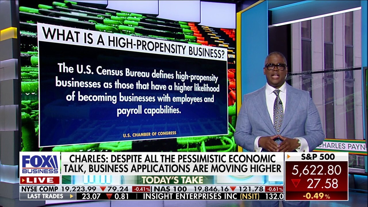 Charles Payne: High-propensity business applications are soaring
