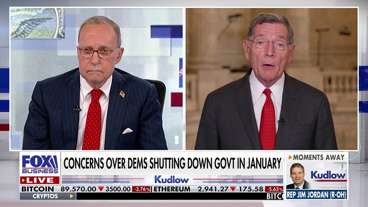Sen. John Barrasso, R-Wyo., praises the Working Families Tax Cuts law and criticizes Democrats for punishing productivity on ‘Kudlow.’