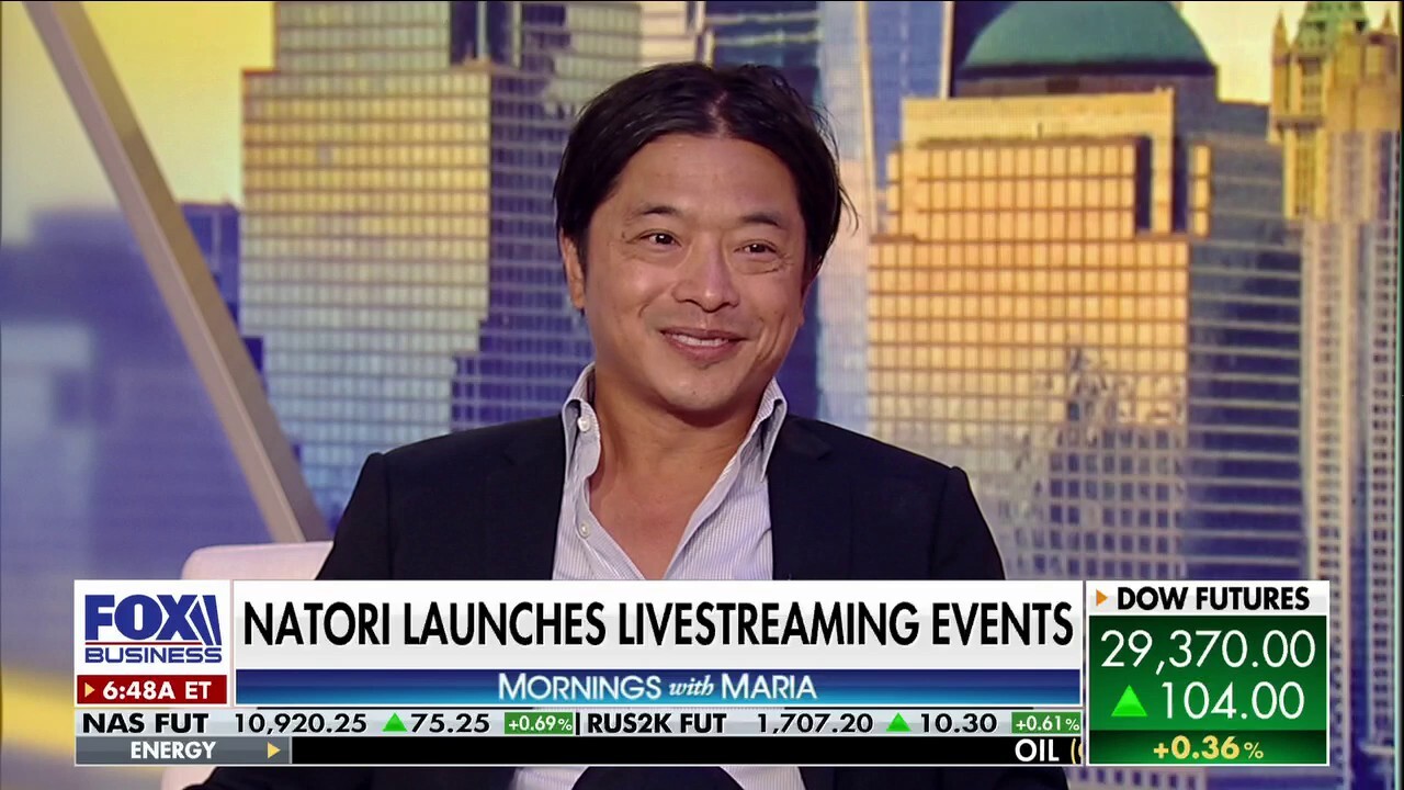 Natori president Ken Natori discusses transforming the website from a shopping destination to a content destination on 'Mornings with Maria.'