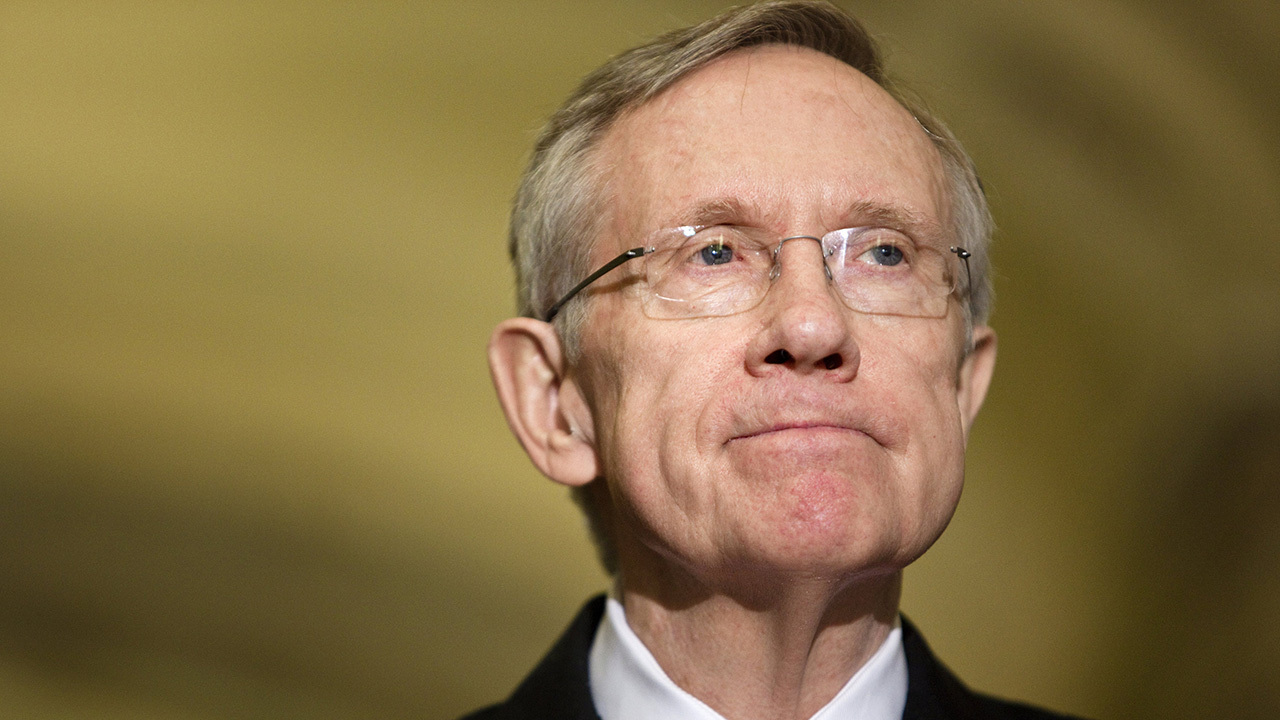 Former Senate Majority Leader Harry Reid lies in state in the U.S. Capitol Rotunda. Reid died on Dec. 28th at the age of 82