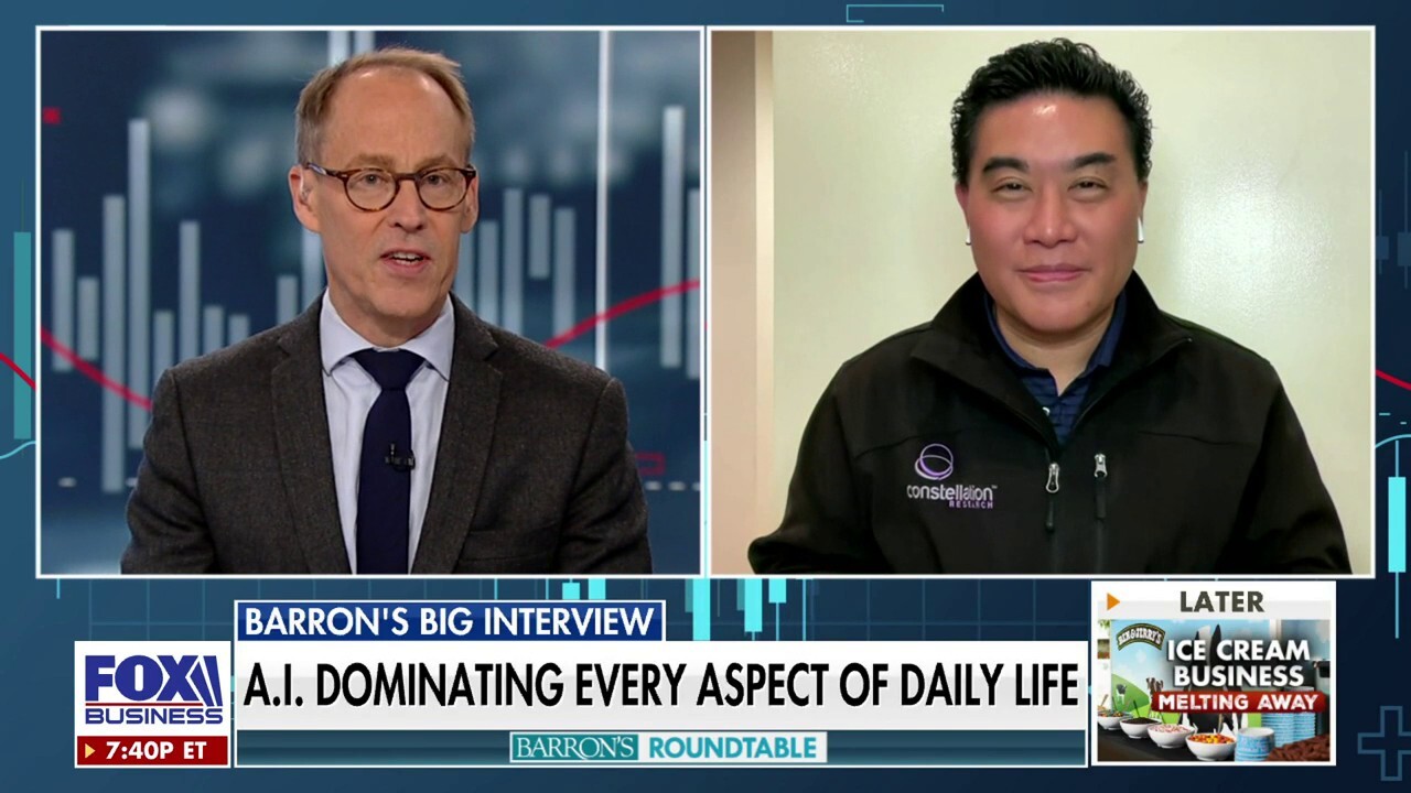 Constellation Research founder R Ray Wang discusses the benefits of the artificial intelligence revolution on Barrons Roundtable.