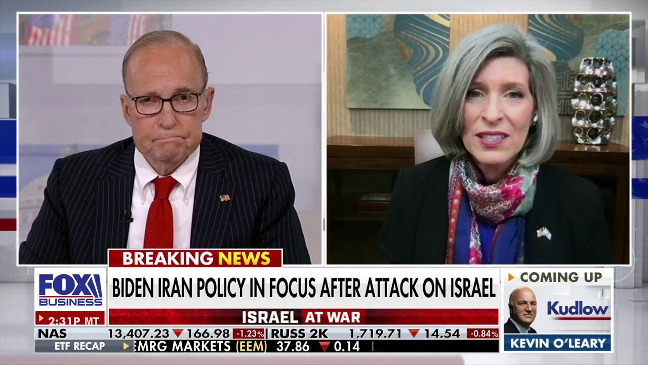 Sen. Joni Ernst, R-Iowa, reflects on the response to the war in Israel on 'Kudlow.'
