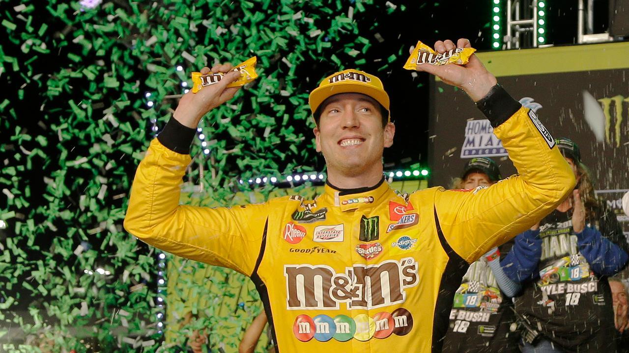Kyle Busch coy on what he won from his latest NASCAR championship