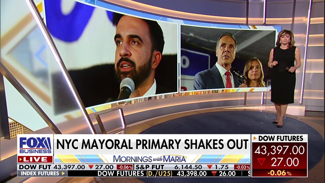 FOX Business' Maria Bartiromo opens Wednesday's show with a tease of her conversation with NYC mayoral candidate Andrew Cuomo after he lost the primary election.